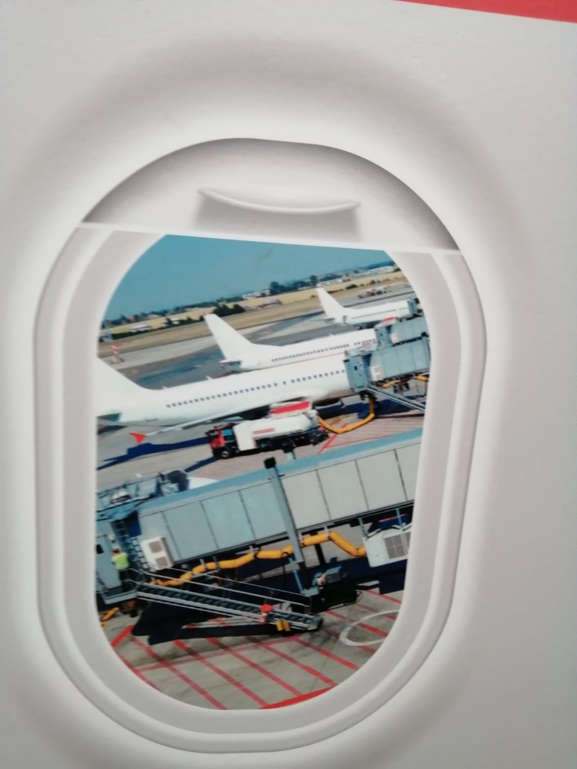 Ventana de avion Aeropuerto Ucrania